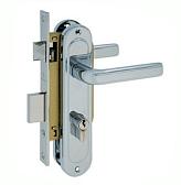 Врезной замок Булат Прима малый ЗВ 4-1.70.64.04 (хром) с одним ригелем